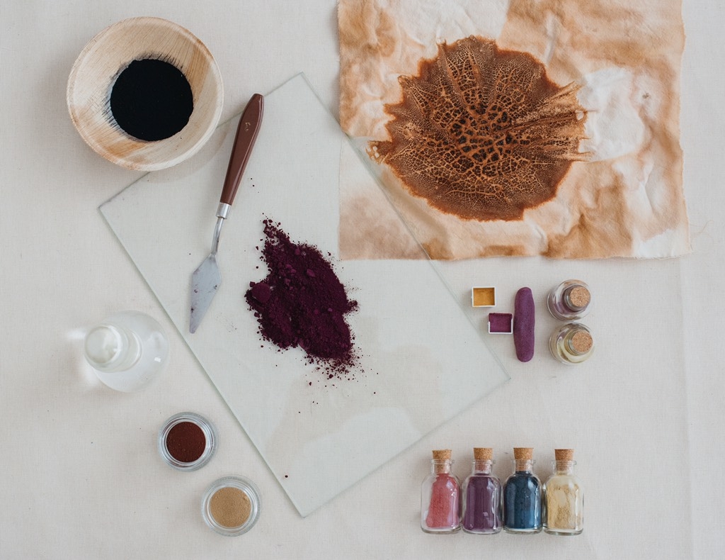 Taller Online de Pigmentos Naturales + Acuarelas | Tintórea