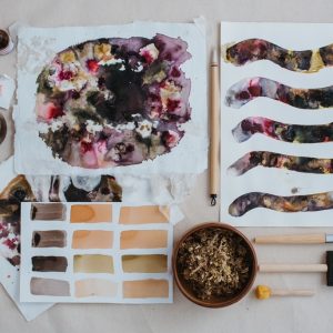 Taller Online de Tintas Naturales para Papel y Madera | Tintórea